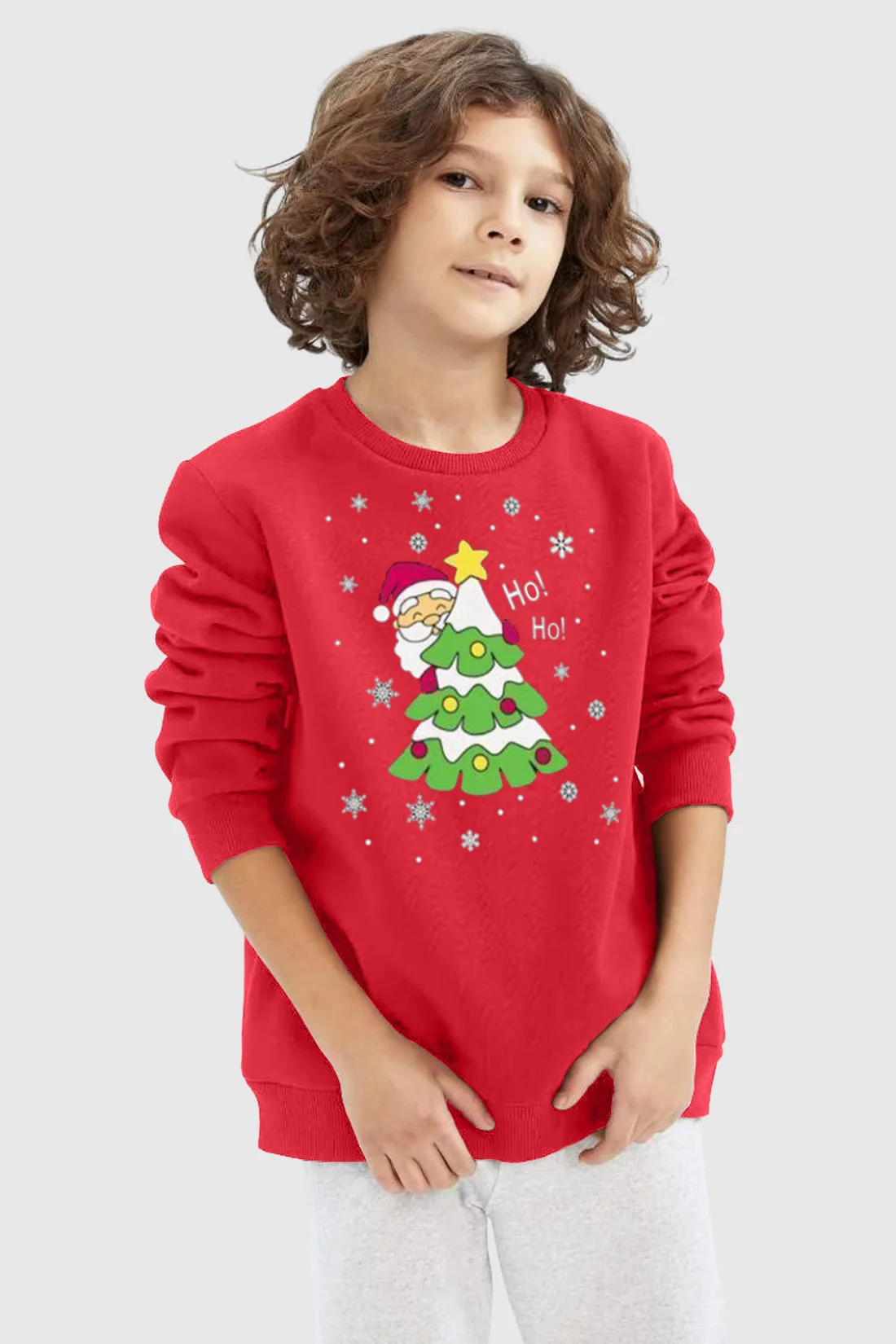 Kids Ho Ho Christmas Sweatshirt