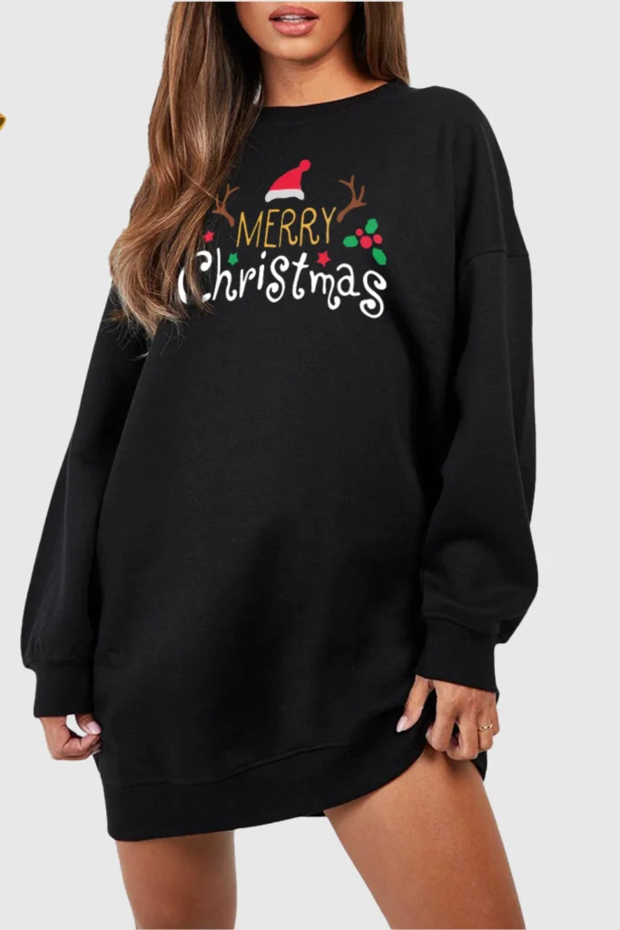 Merry Xmas Holly Sweatshirt