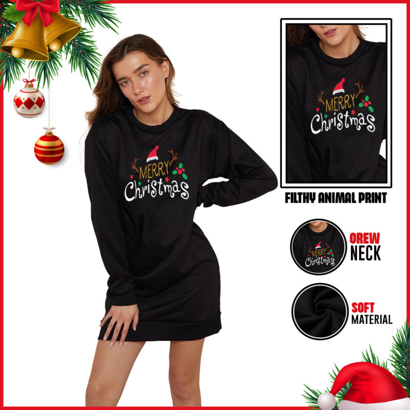 Merry Xmas Holly Sweatshirt