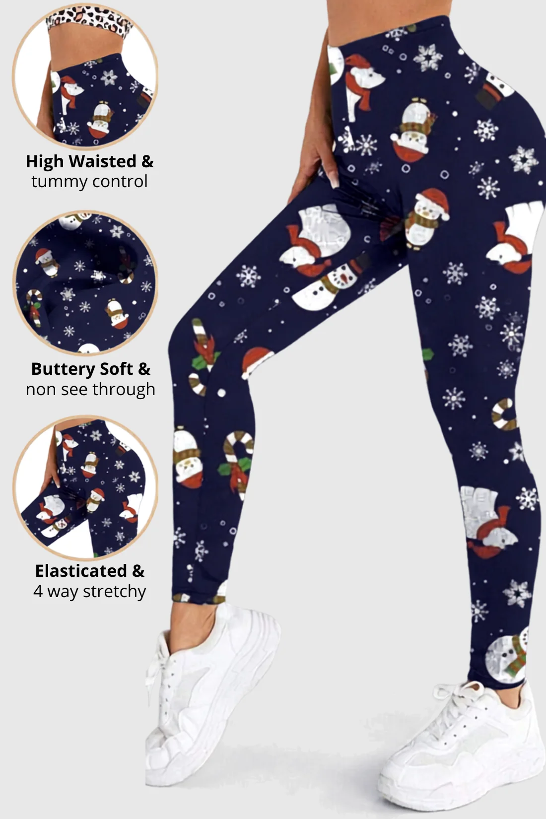 Polar Bear Christmas Leggings