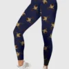 Reindeer Head Christmas Leggings