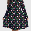 Santa Face Christmas Dress