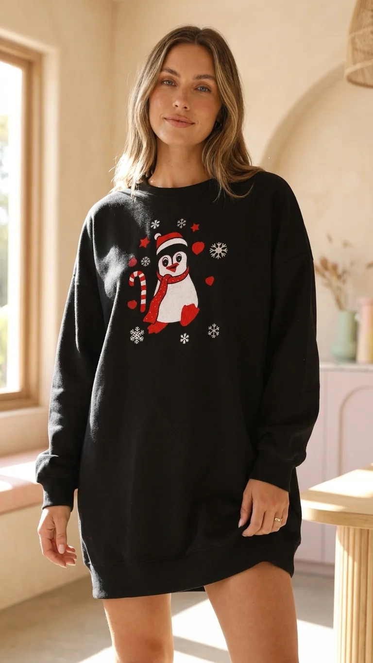 Penguin Christmas Sweatshirt