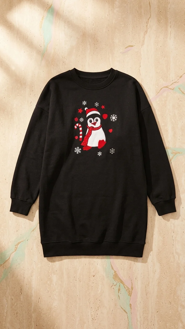 Penguin Christmas Sweatshirt