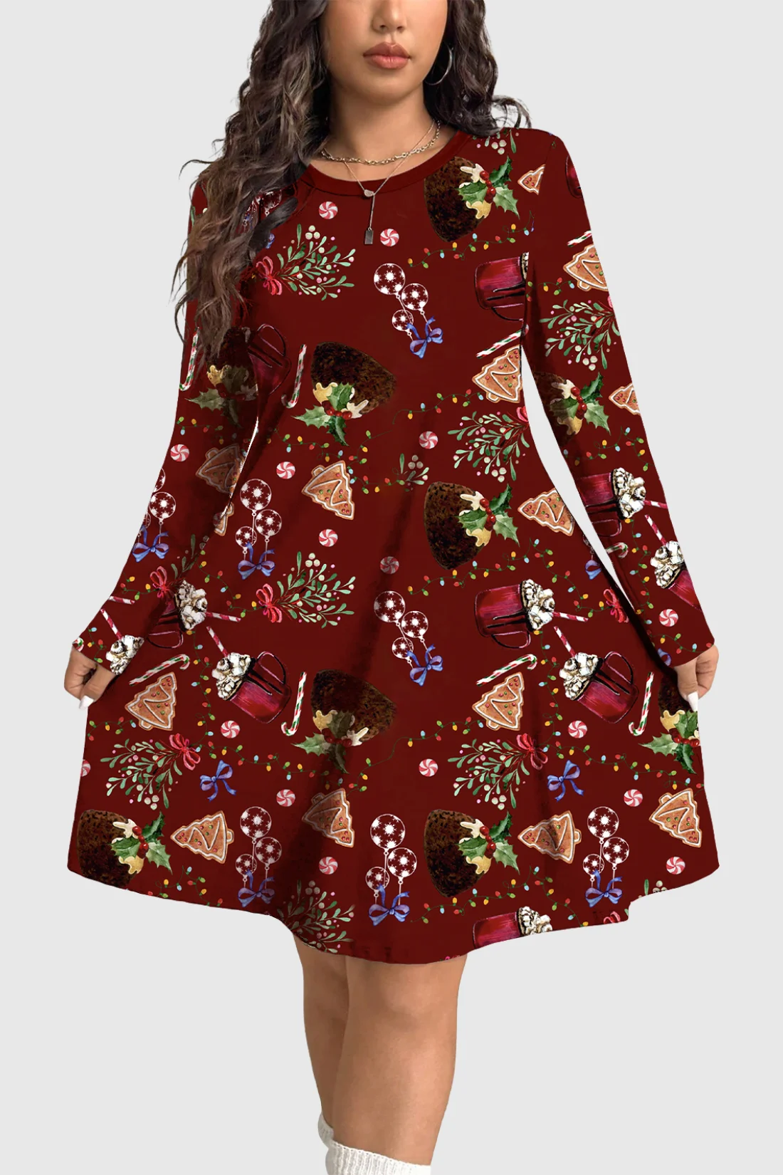 Vintage Xmas Gifts Dress