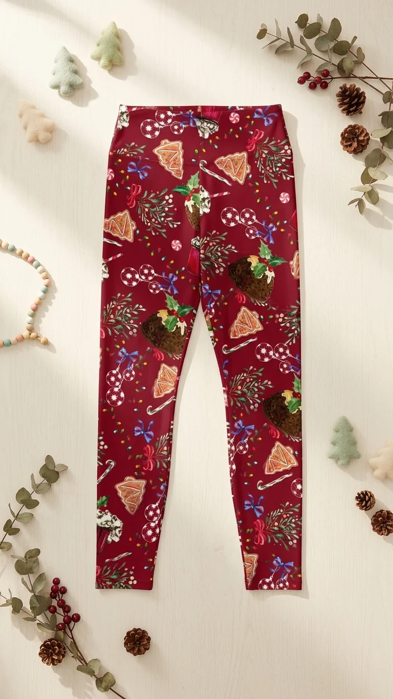 Vintage Christmas Gifts Leggings