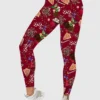 Vintage Christmas Gifts Leggings