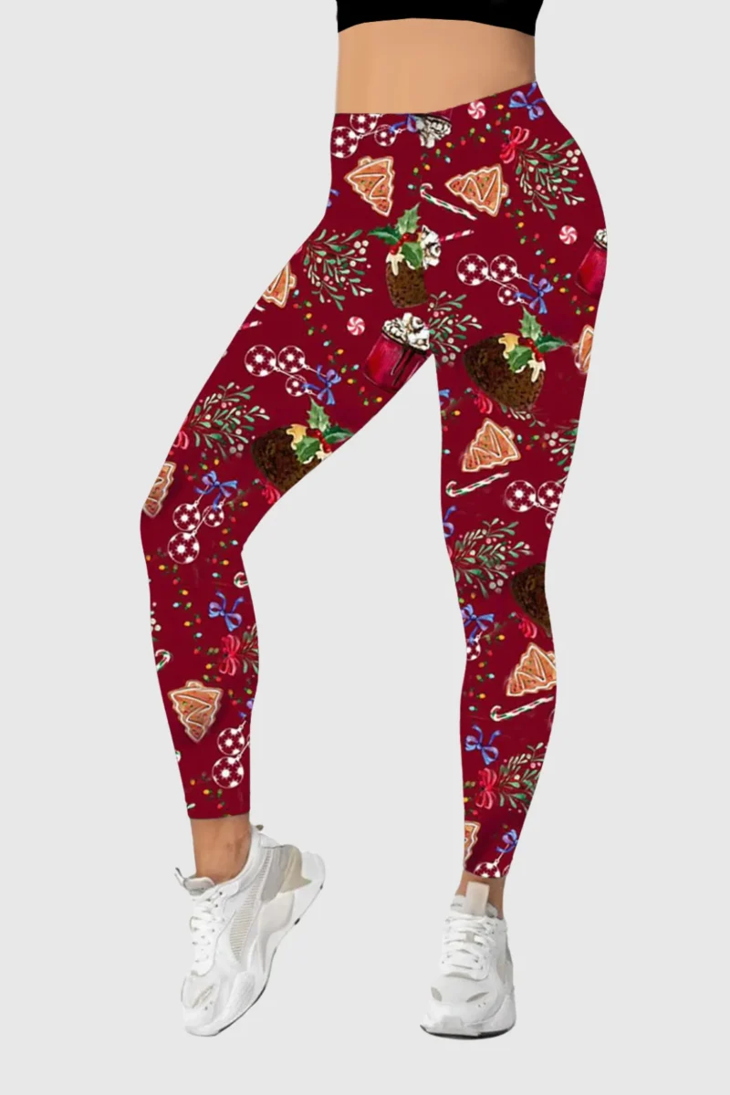 Vintage Christmas Gifts Leggings
