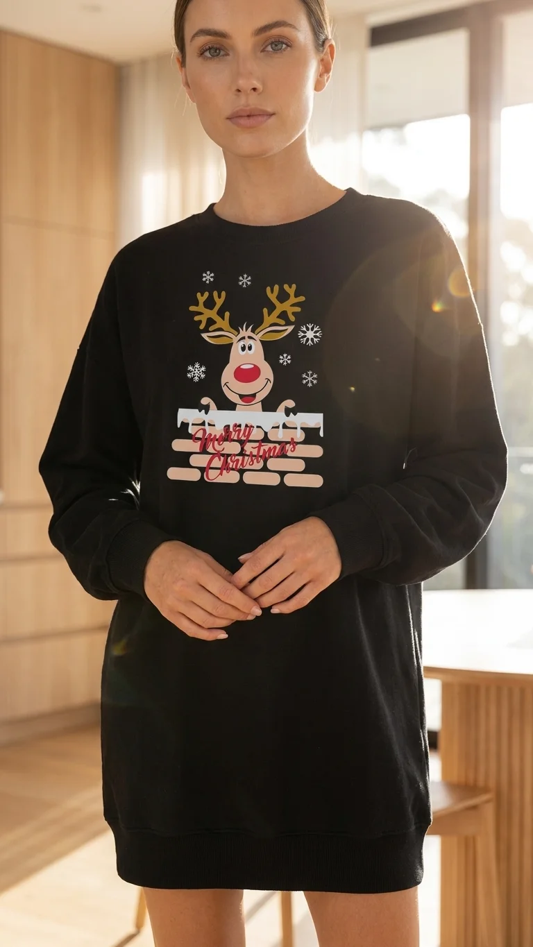 Reindeer Christmas Sweatshirt
