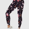Santa Snowman Christmas Leggings