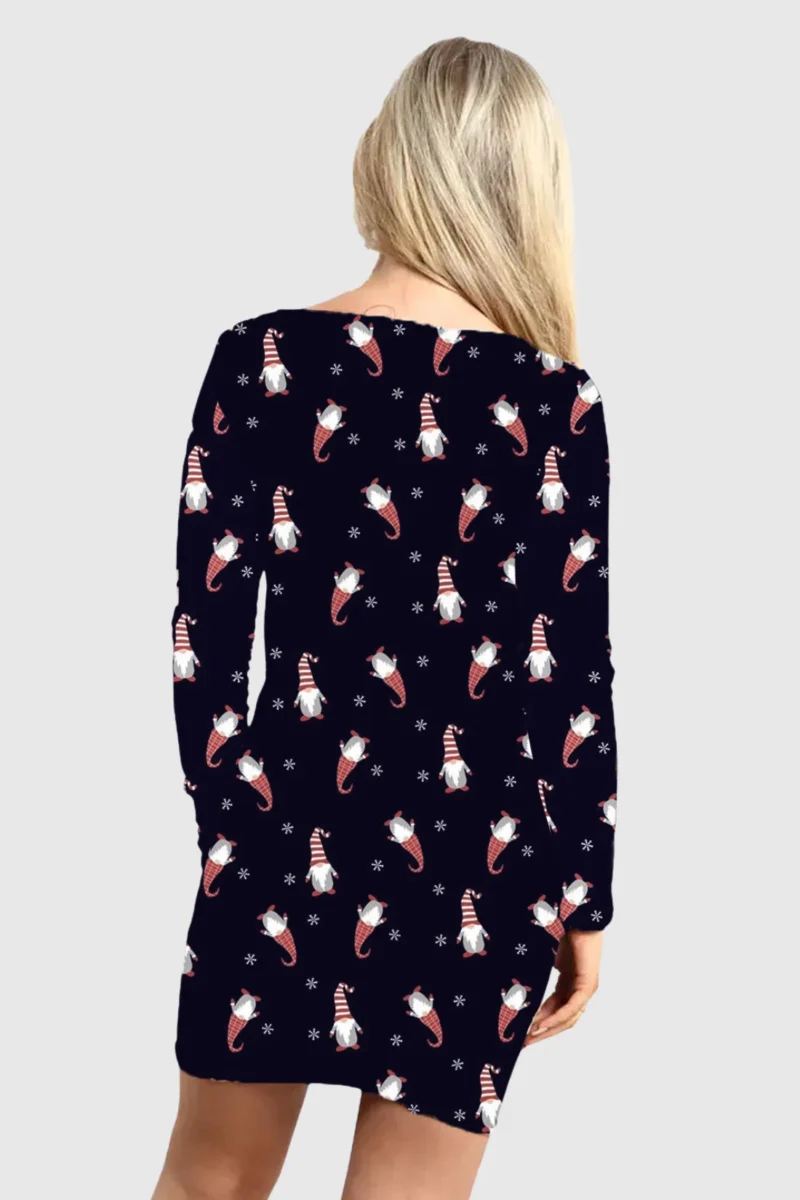 Santa Long Hat Christmas Dress