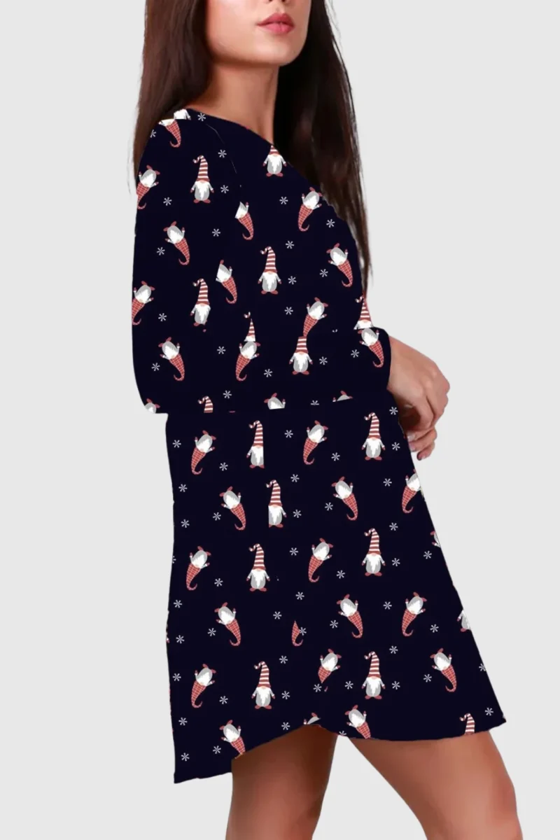 Santa Long Hat Christmas Dress