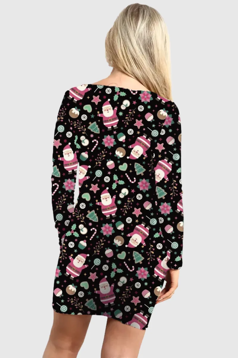 Christmas Pudding Santa Dress