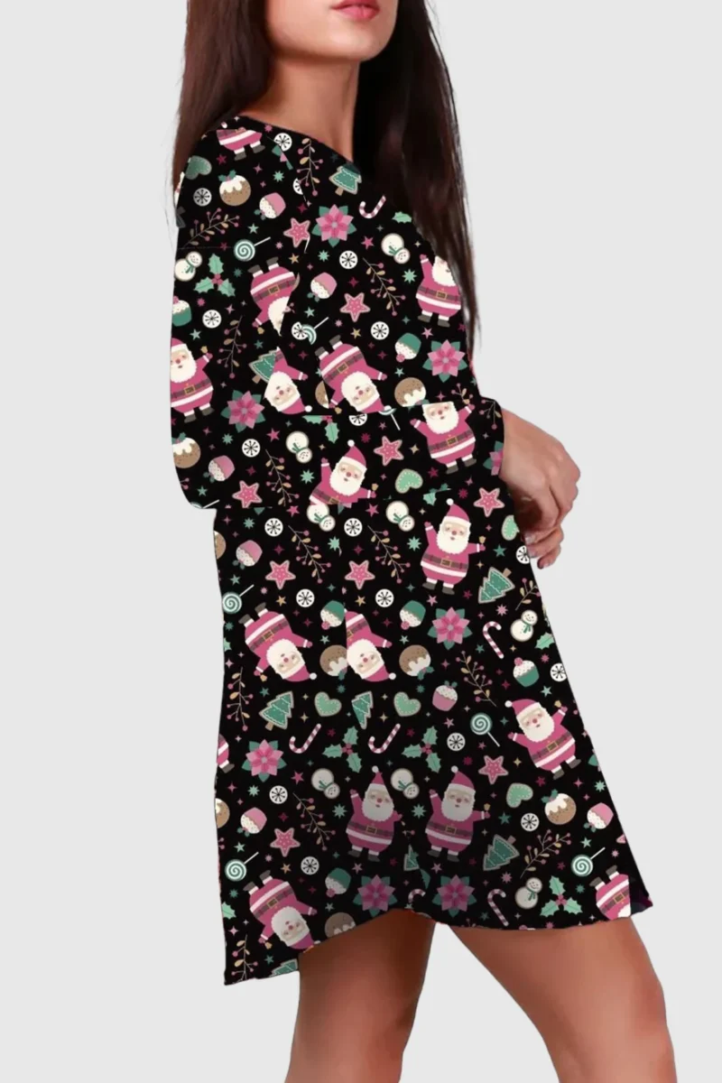 Christmas Pudding Santa Dress