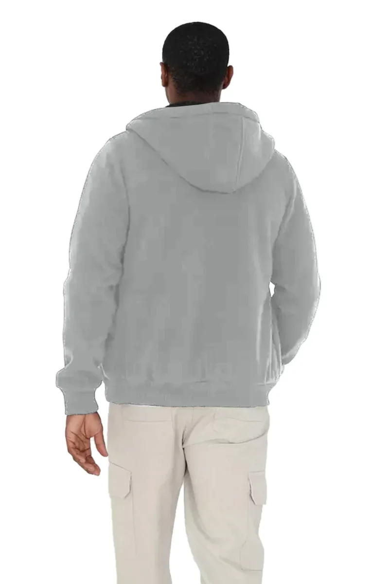 Men’s Sherpa Lined Fleece Hoodie