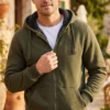 Men’s Sherpa Lined Fleece Hoodie