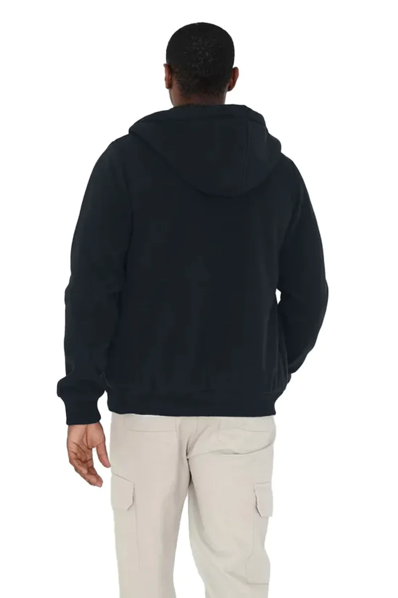 Men’s Sherpa Lined Fleece Hoodie