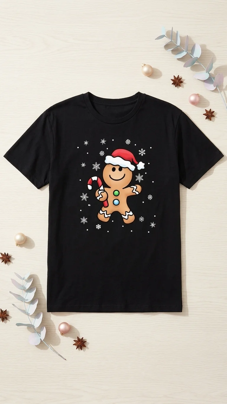 Ginger Hat Christmas T-Shirt