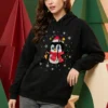 Penguin With Lights Christmas Hoodie