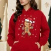 Women’s Ginger Hat Christmas Hoodie