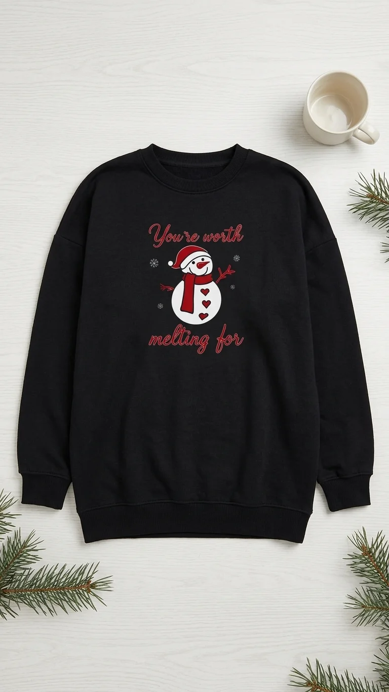 Snowman Christmas Sweatshirt