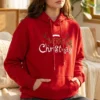 Merry Xmas Holly Hoodie